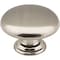 Elements 1-3/16" Diameter Satin Nickel Gatsby Cabinet Mushroom Knob 3950-SN - alternate 1
